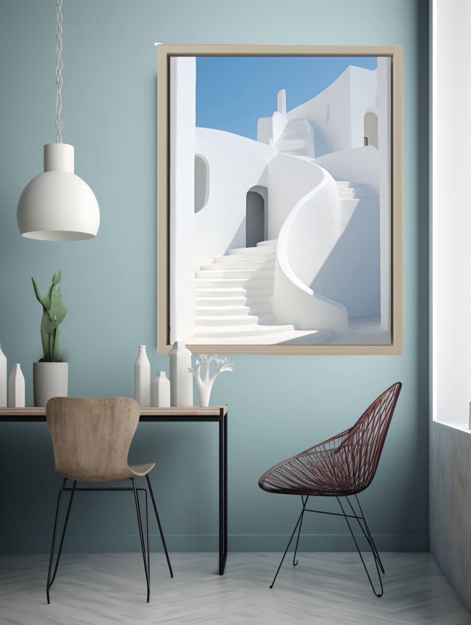 White Stairs