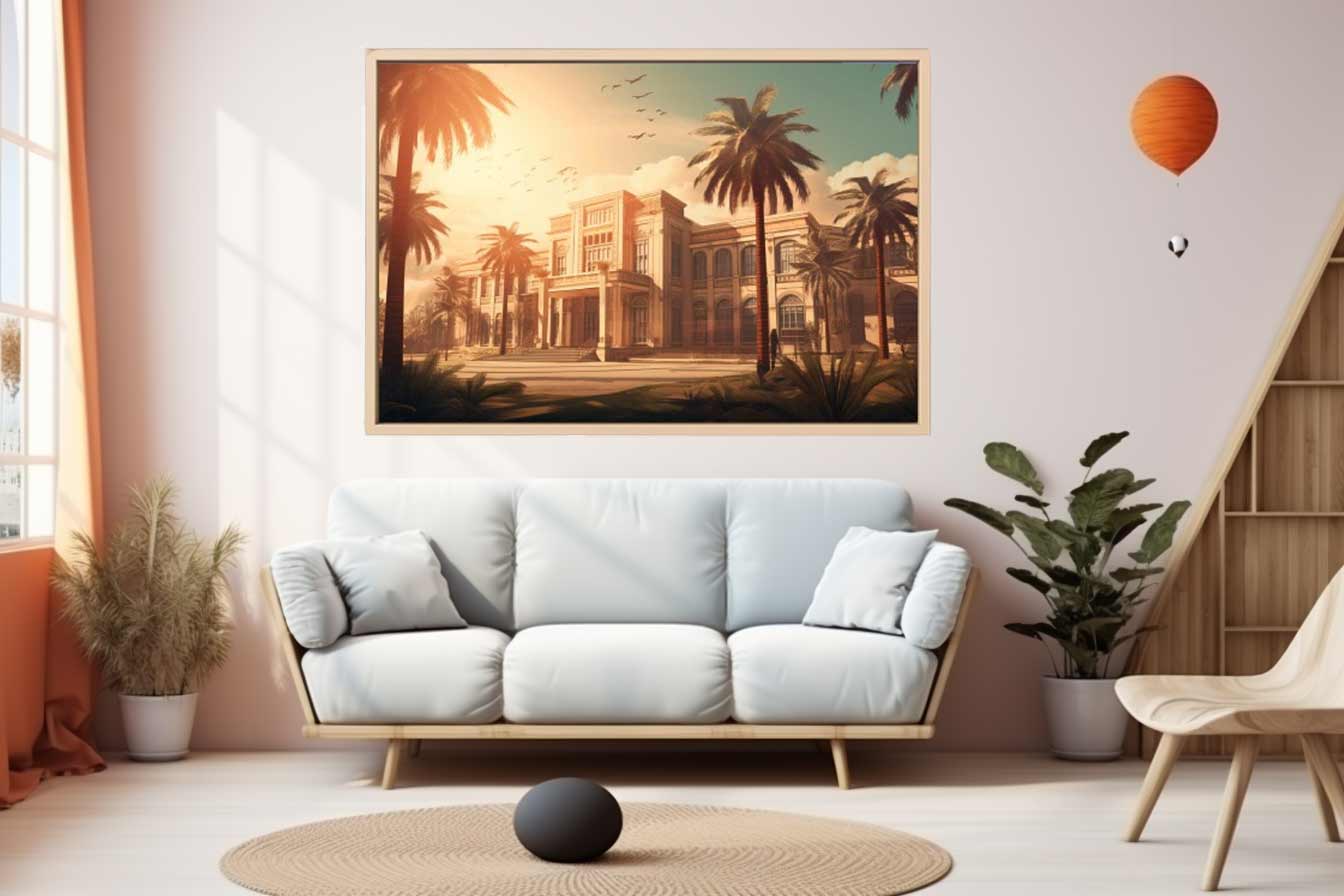 Vintage Palace Sepia