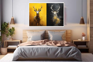 Abstract Stags