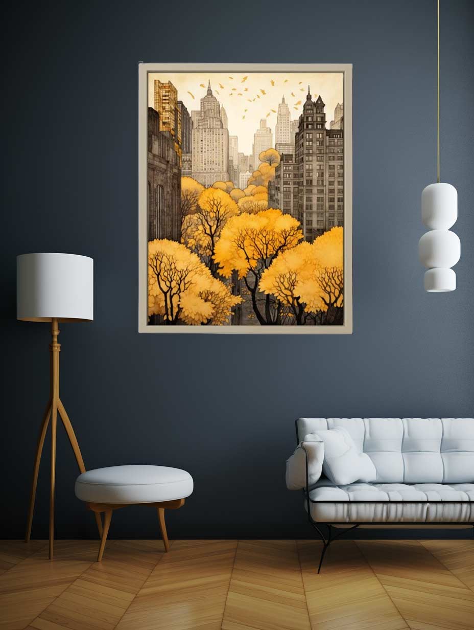 New York In Autumn