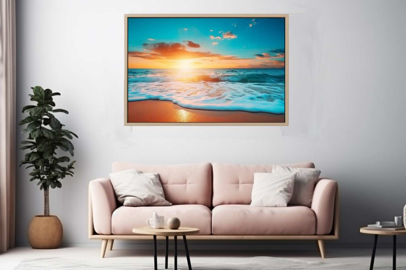 Golden Sunrise Shore