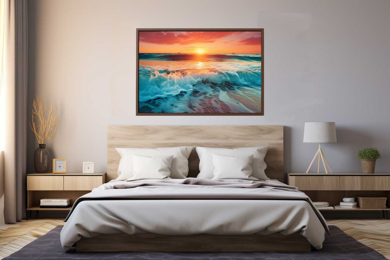 Golden Sunrise Shoreline