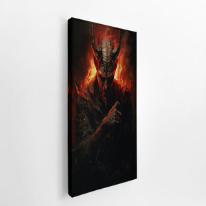 Devil Art canvas Print