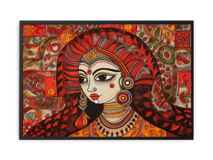 Madhubani Painting canvas Print