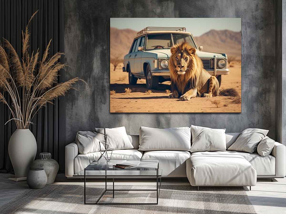 Vinatge Lion