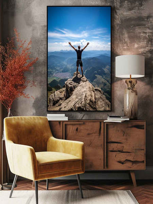 Inspire At Top Poster