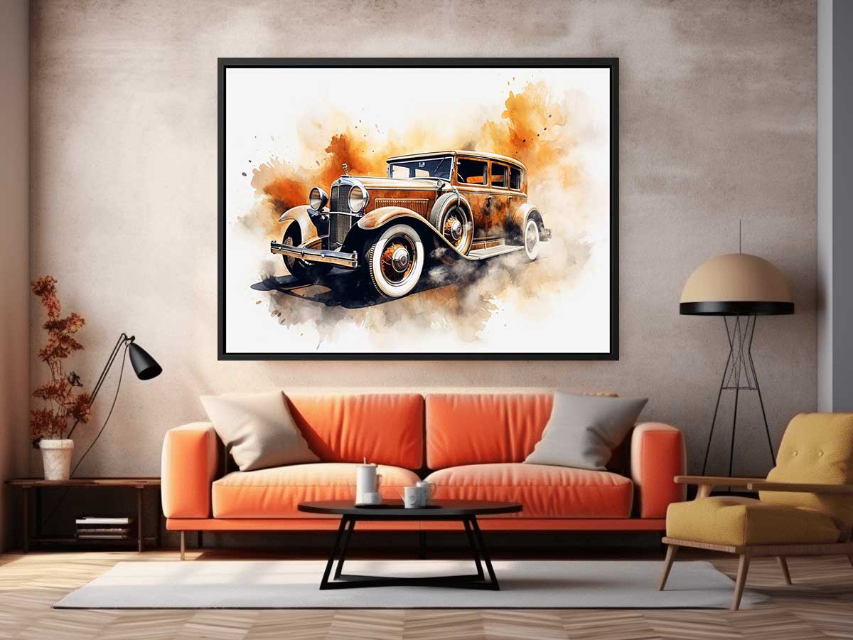 Vinatge Car Old Style
