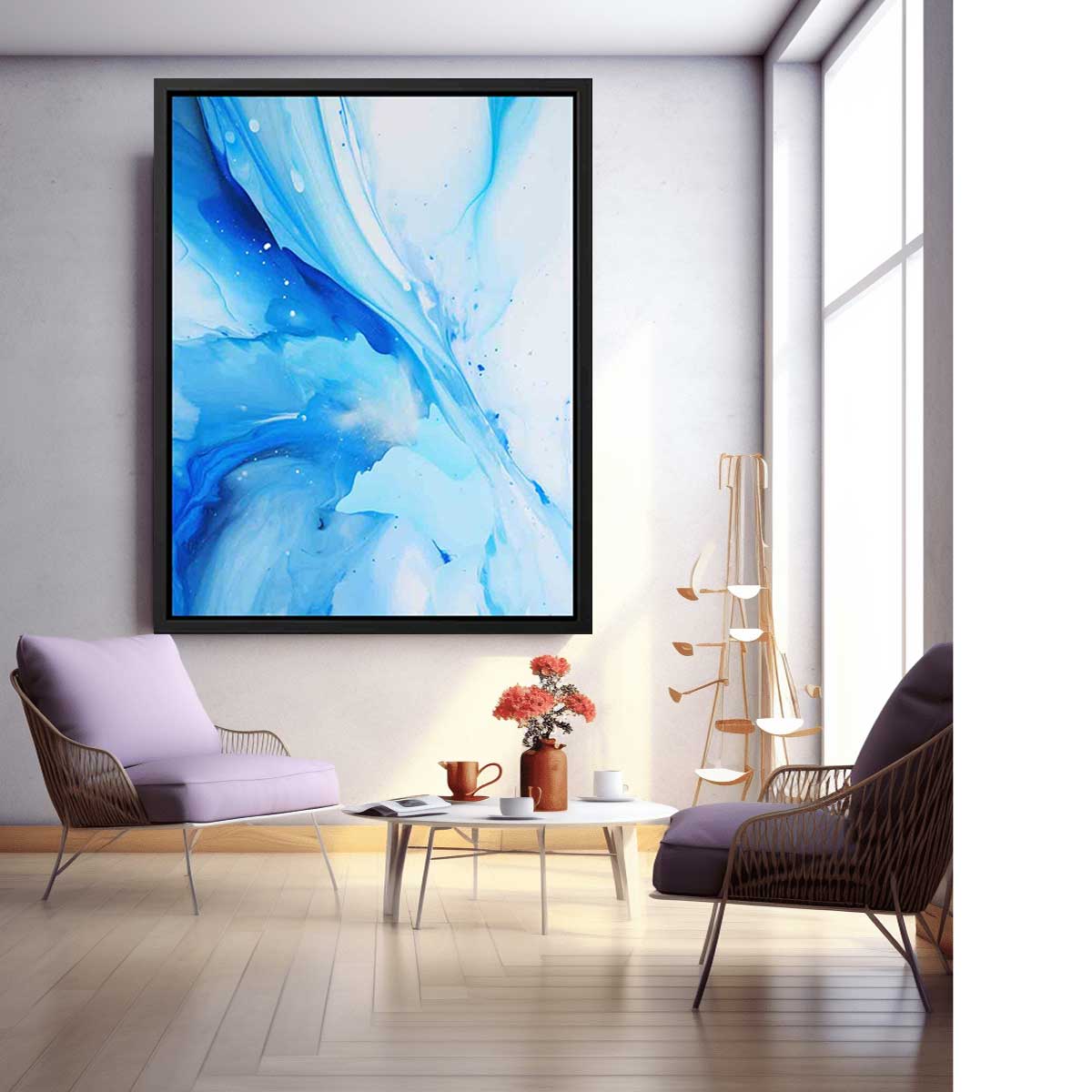 Abstract Art Blue