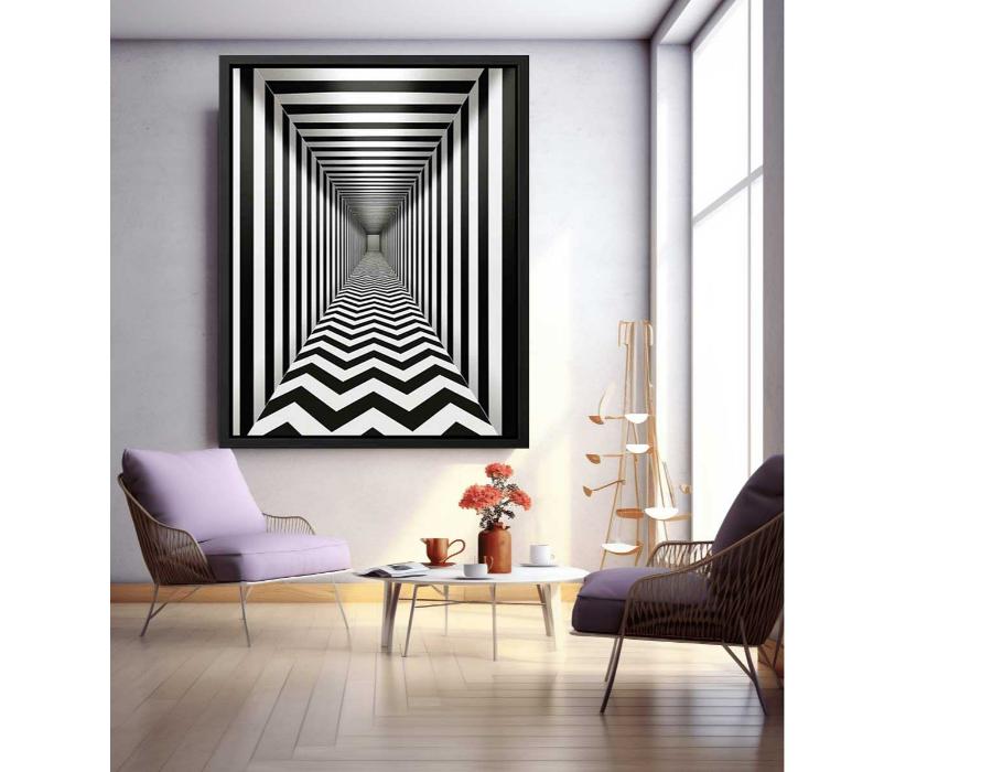 Modern Art Originals Illusion