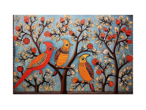 Madhubani Brids