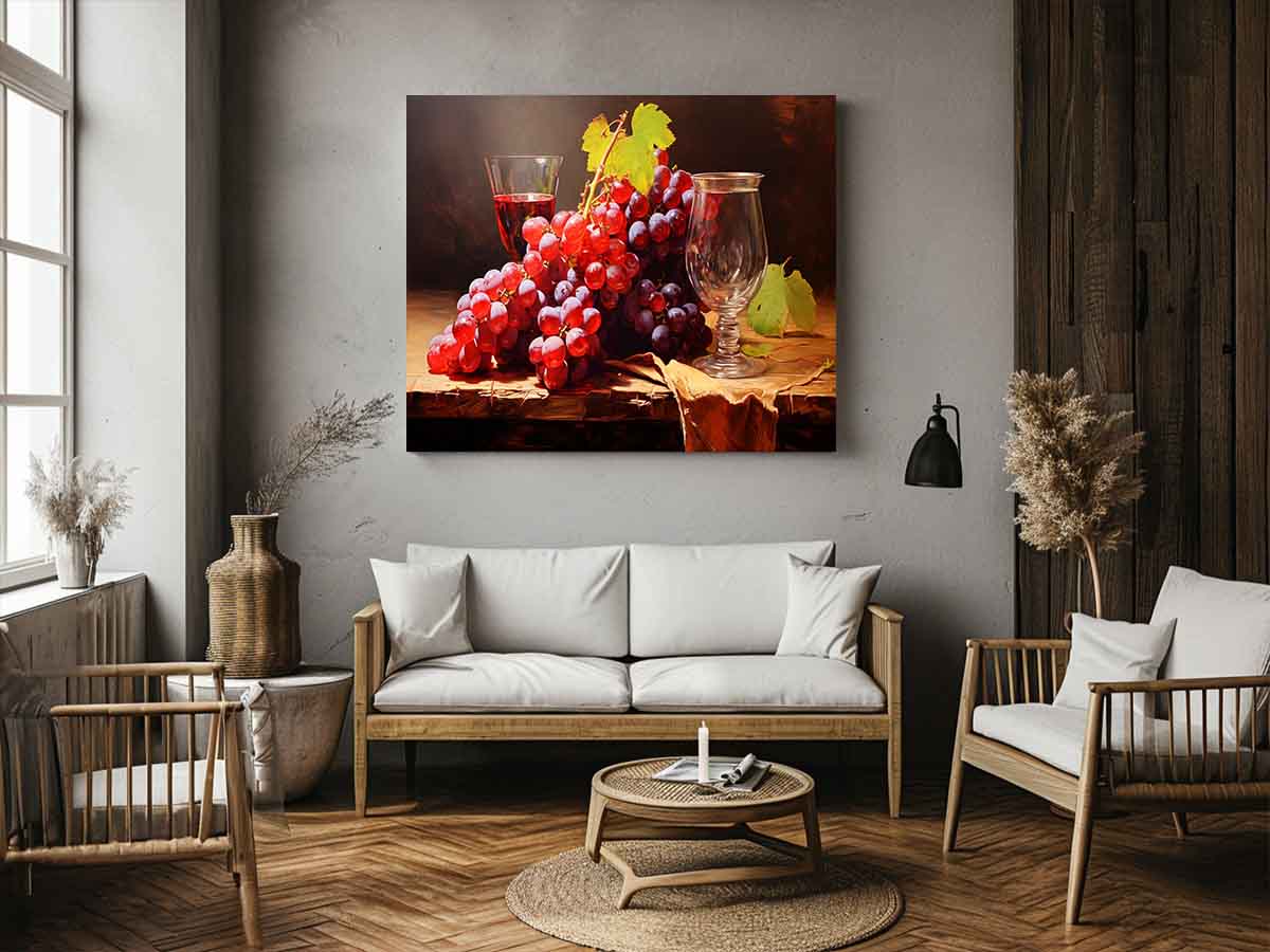 Grapes Still Life