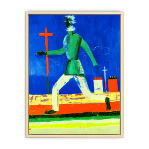 Running Man by Kasimir Malevich Art Print