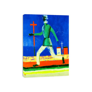 Running Man by Kasimir Malevich Canvas Print