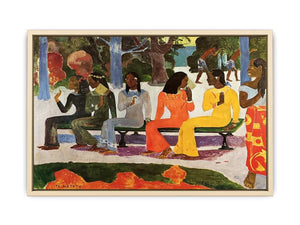Market Day by Paul Gaugin Art Print