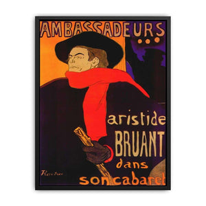 Ambassadeurs by Henri de Toulouse by Lautrec Painting