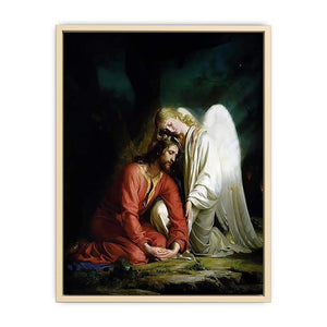 Christ at Gethsemane I Art Print