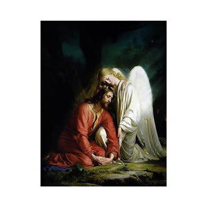 Christ at Gethsemane I by Carl Heinrich Bloch