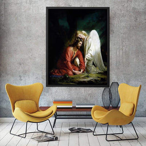 Christ at Gethsemane I by Carl Heinrich Bloch Painting