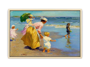 At the Beach Art Print