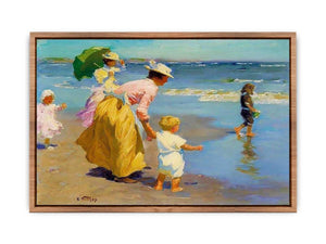 At the Beach Poster
