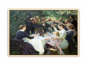 Hip Hip Hurrah Artists Party at Skagen Art Print