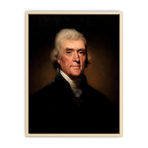Portrait of Thomas Jefferson Art Print