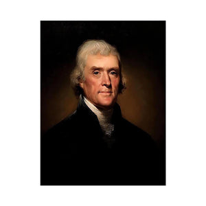 Portrait of Thomas Jefferson by Rembrandt Peale