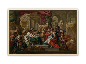 Alexander the Great in the Temple of Jerusalem Art Print
