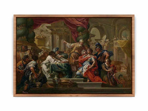 Alexander the Great in the Temple of Jerusalem Poster