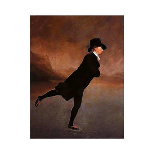 The Reverend Robert Walker skating on Duddingston Loch by Sir Henry Raeburn