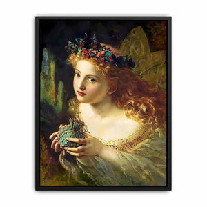 Take the Fair Face of Woman painting by Sophie Gengembre Anderson Canvas Print