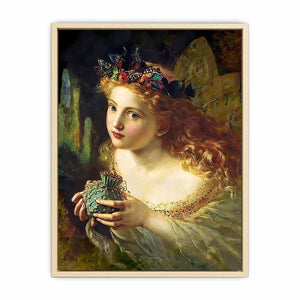 Take the Fair Face of Woman painting by Sophie Gengembre Anderson Art Print