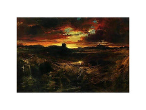 Childe Roland to the Dark Tower Came by Thomas Moran