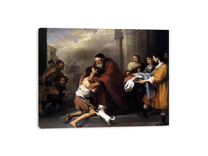 The Return of the Prodigal Son by Bartolomé Esteban Murillo Painting