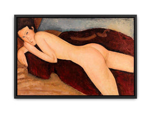 Reclining Nude by Modigliani Canvas Print