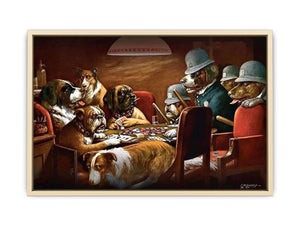 Pinched with Four Aces Art Print