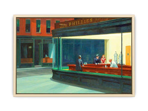 Nighthawks Painting Art Print