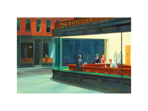 Nighthawks Painting by Edward Hopper