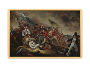 The Death of General Warren at the Battle of Bunker Hill on 17 June 1775 Streched canvas