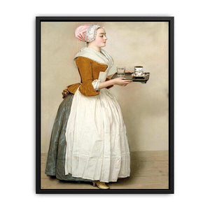 The-Chocolate-Girl Canvas Print
