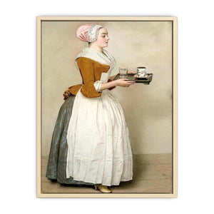 The-Chocolate-Girl Art Print