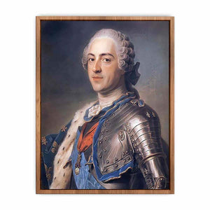 Portrait of King Louis XV Poster