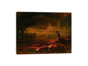Pandemonium by JOHN MARTIN Painting