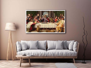 The Last Supper by Vicente Juan (Juan de Juanes) Painting