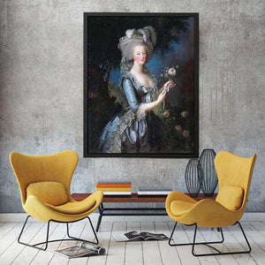 Marie Antoinette after Vigee-Lebrun by LOUISE CAMPBELL CLAY Painting