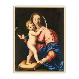 Madonna and Child Painting by Giovanni Battista Art Print