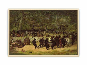 The Bear Dance Art Print