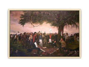 Surrender At Santa Anna Art Print