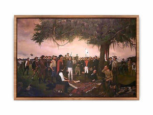 Surrender At Santa Anna Poster