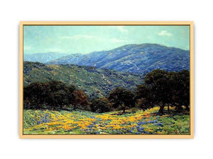 Flowers Under the Oaks Streched canvas